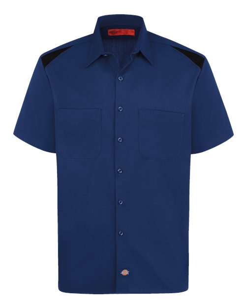Dickies Short Sleeve Performance Team Shirt - Tall Sizes 05T Custom Embroidered Business Logo