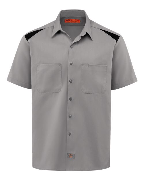 Dickies Short Sleeve Performance Team Shirt - Tall Sizes 05T Custom Embroidered Business Logo