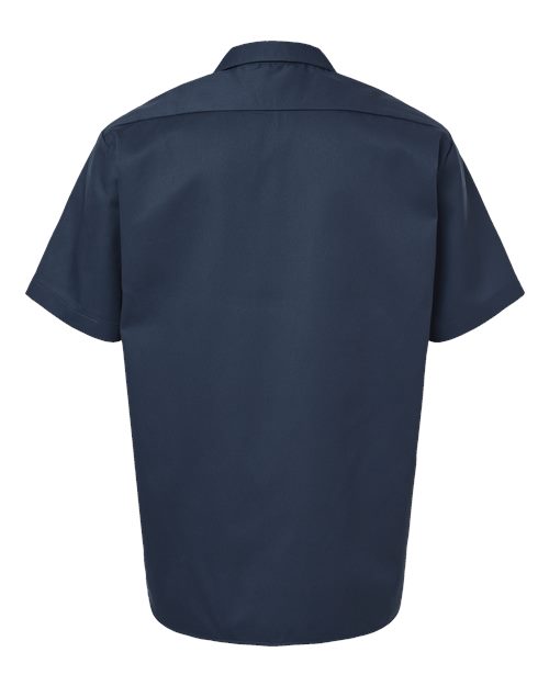 Dickies Short Sleeve Work Shirt - Tall Sizes 2574T Custom Embroidered Business Logo