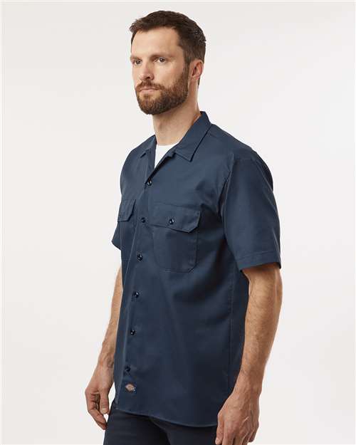 Dickies Short Sleeve Work Shirt - Tall Sizes 2574T
