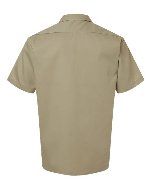 Dickies Short Sleeve Work Shirt - Tall Sizes 2574T Custom Embroidered Business Logo