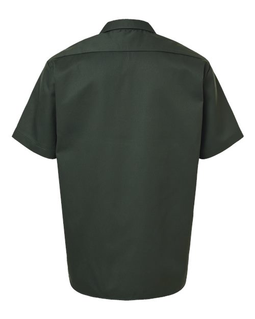Dickies Short Sleeve Work Shirt - Tall Sizes 2574T Custom Embroidered Business Logo