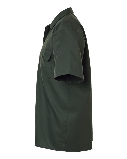 Dickies Short Sleeve Work Shirt - Tall Sizes 2574T Custom Embroidered Business Logo