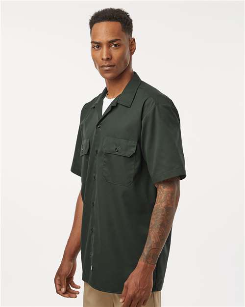 Dickies Short Sleeve Work Shirt - Tall Sizes 2574T