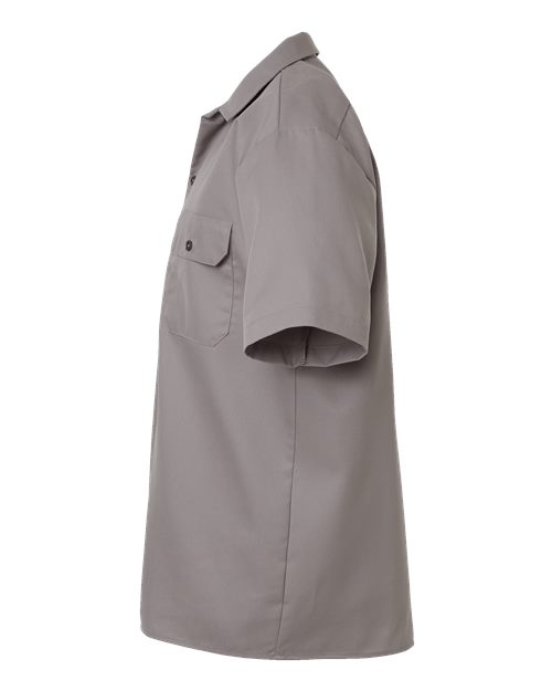 Dickies Short Sleeve Work Shirt - Tall Sizes 2574T Custom Embroidered Business Logo