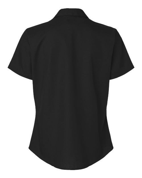 Dickies Women's Short Sleeve Industrial Work Shirt 5350 Custom Embroidered Business Logo