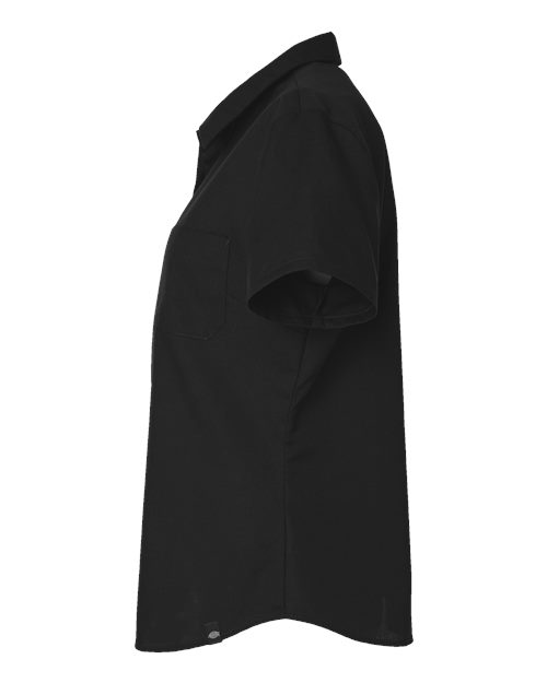 Dickies Women's Short Sleeve Industrial Work Shirt 5350 Custom Embroidered Business Logo