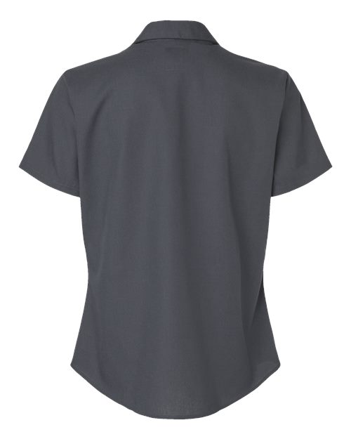 Dickies Women's Short Sleeve Industrial Work Shirt 5350 Custom Embroidered Business Logo