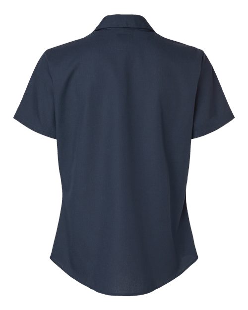 Dickies Women's Short Sleeve Industrial Work Shirt 5350 Custom Embroidered Business Logo