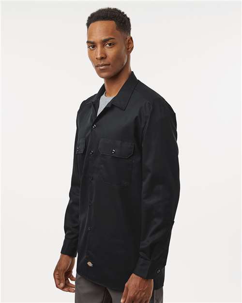 Dickies Long Sleeve Work Shirt - Tall Sizes 5574T