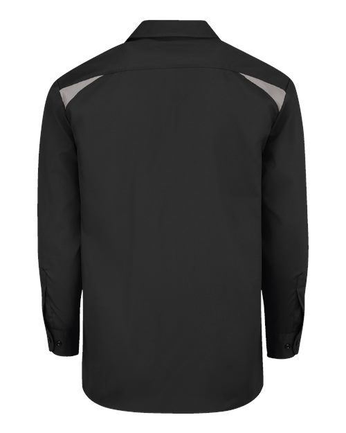 Dickies Long Sleeve Performance Team Shirt 6605 Custom Embroidered Business Logo