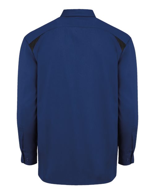 Dickies Long Sleeve Performance Team Shirt 6605 Custom Embroidered Business Logo