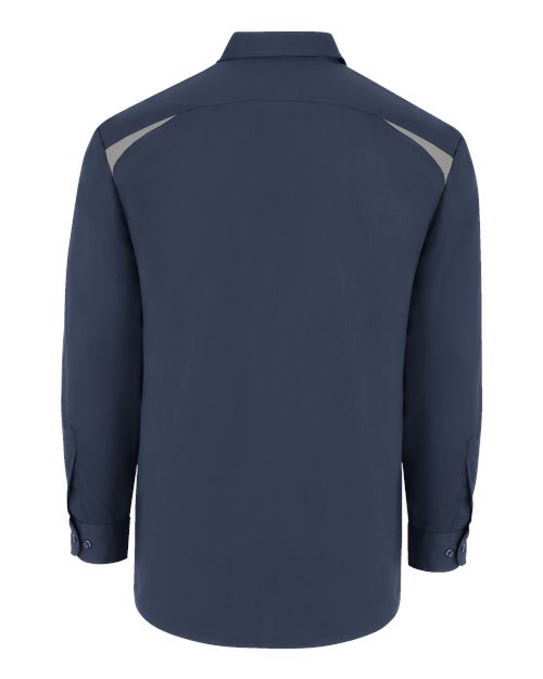 Dickies Long Sleeve Performance Team Shirt 6605 Custom Embroidered Business Logo
