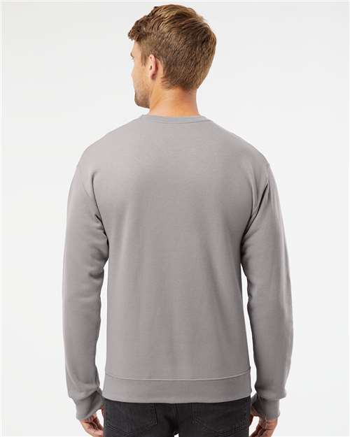 JERZEES NuBlend® Crewneck Sweatshirt 562MR Rock Custom Embroidered Business Logo