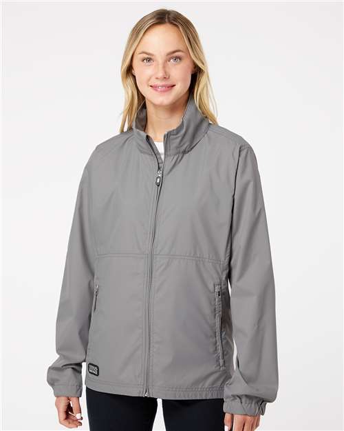 DRI DUCK Women's Riley Packable Jacket 9403 Custom Embroidered Business Logo