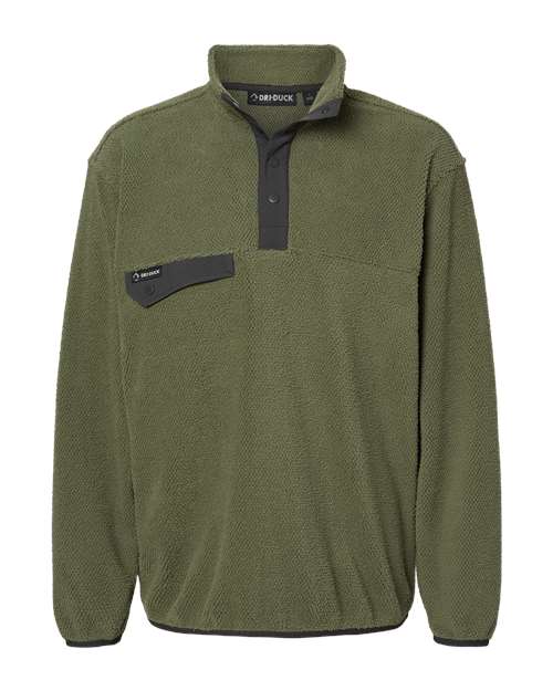 DRI DUCK Brooks Sherpa Mountain Fleece 7355 Custom Embroidered Business Logo