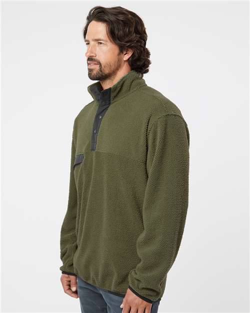 DRI DUCK Brooks Sherpa Mountain Fleece 7355 Custom Embroidered Business Logo
