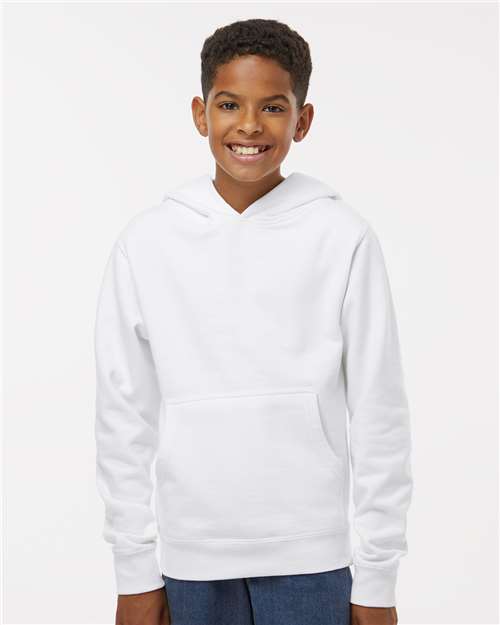 Custom Embroidered Independent Trading Co. Youth Midweight Hooded Sweatshirt SS4001Y