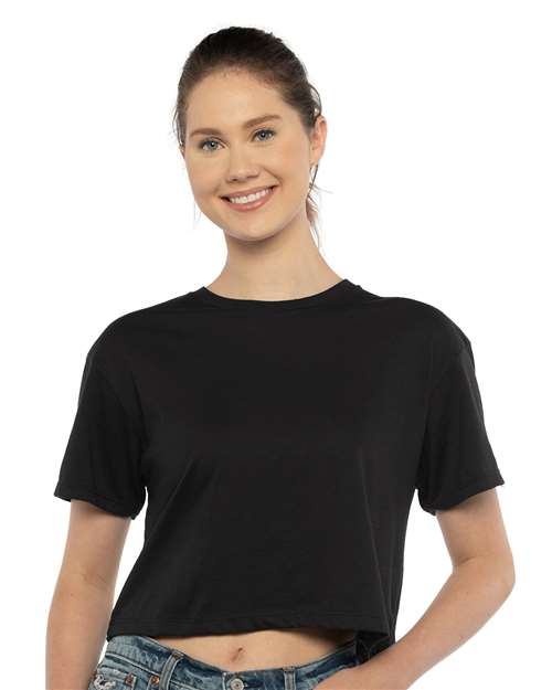 Custom Embroidered Next Level Women's Ideal Crop Top 1580