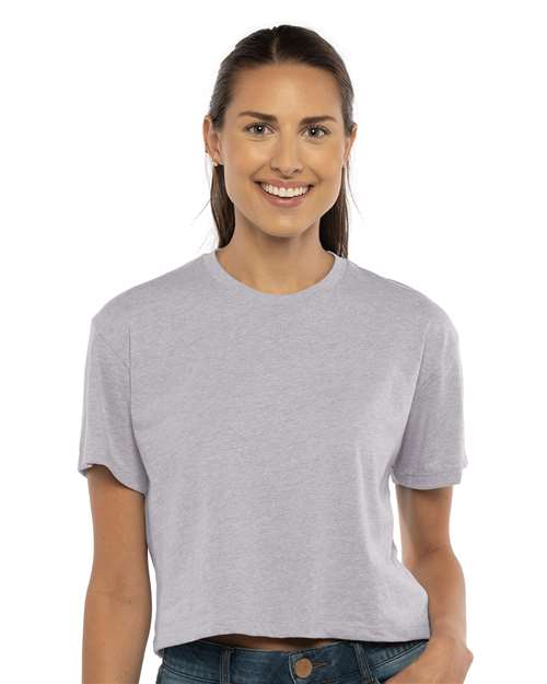 Custom Embroidered Next Level Women's Ideal Crop Top 1580