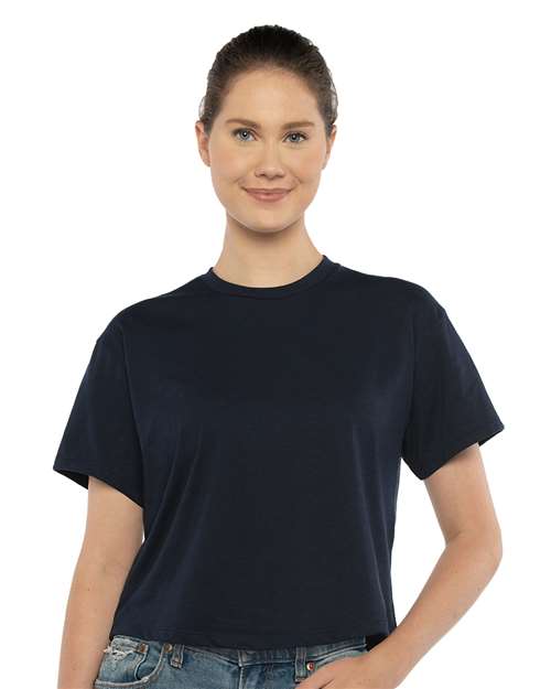Custom Embroidered Next Level Women's Ideal Crop Top 1580