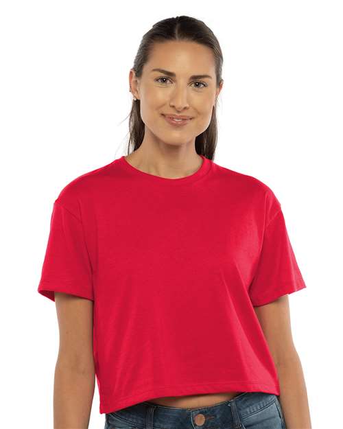 Custom Embroidered Next Level Women's Ideal Crop Top 1580