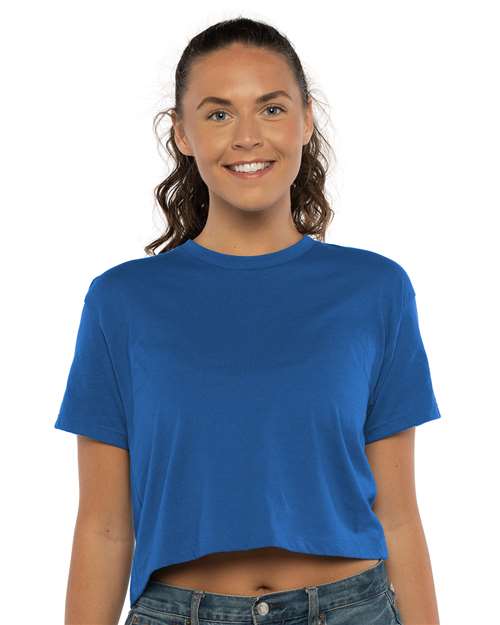 Custom Embroidered Next Level Women's Ideal Crop Top 1580