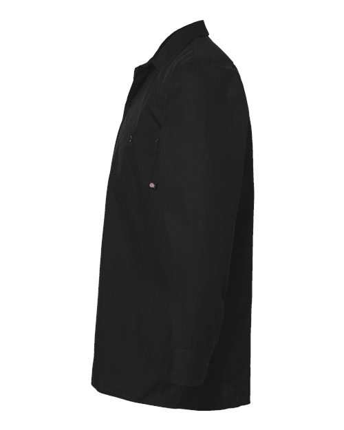 Dickies Industrial Long Sleeve Work Shirt L535 Custom Embroidered Business Logo