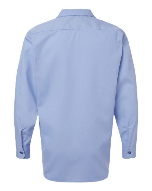 Dickies Industrial Long Sleeve Work Shirt L535 Custom Embroidered Business Logo