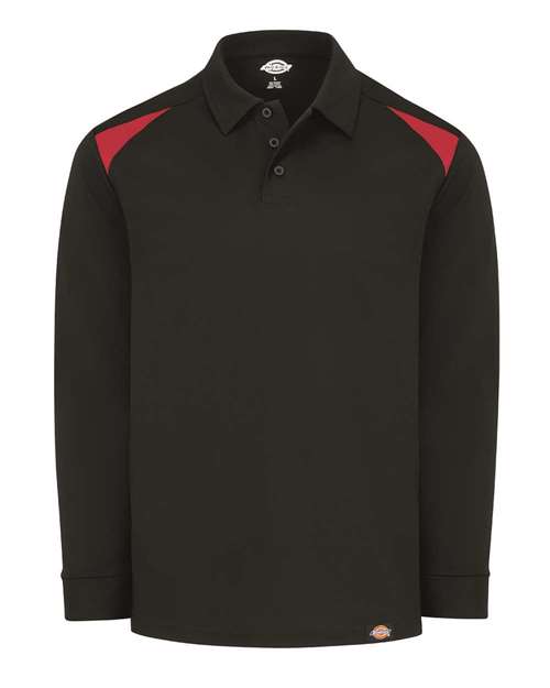 Dickies Industrial Worktech Ventilated Long Sleeve Work Shirt - Tall Sizes LL51T Custom Embroidered Business Logo