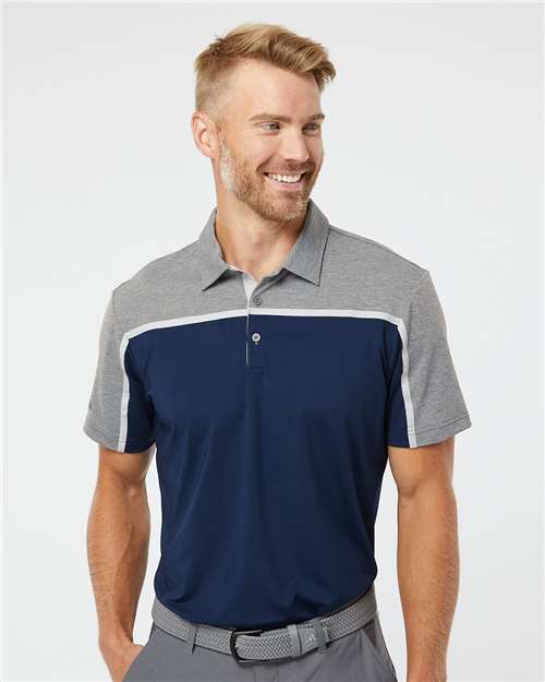Custom Embroidered Adidas Ultimate Colorblocked Polo A512