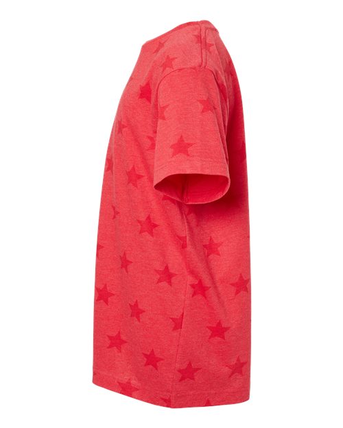 Code Five Youth Star Print Tee 2229