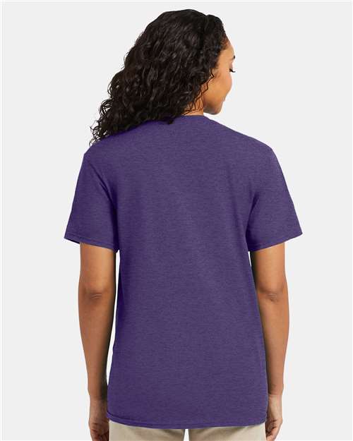 Hanes Perfect-T T-Shirt 4980 Grape Smash Heather