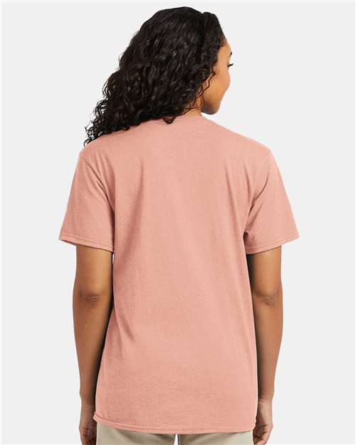 Hanes Perfect-T T-Shirt 4980 Marbled Cantaloupe