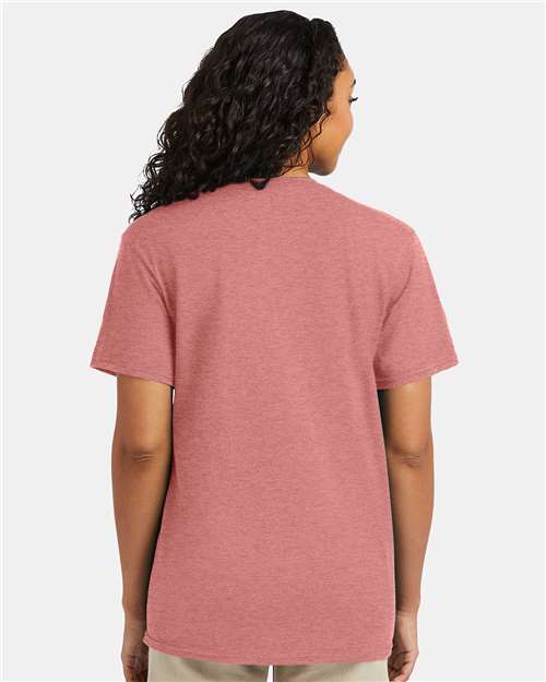 Hanes Perfect-T T-Shirt 4980 Mauve Heather