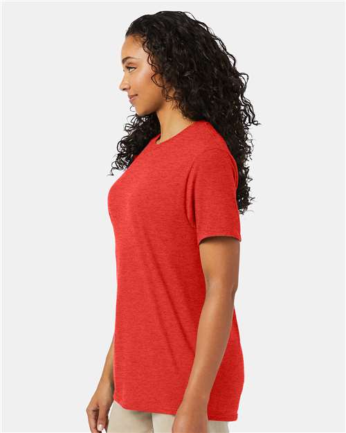 Hanes Perfect-T T-Shirt 4980 Poppy Red Heather