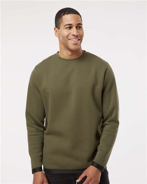 Custom Embroidered LAT The Statement Fleece Crewneck Sweatshirt 6789