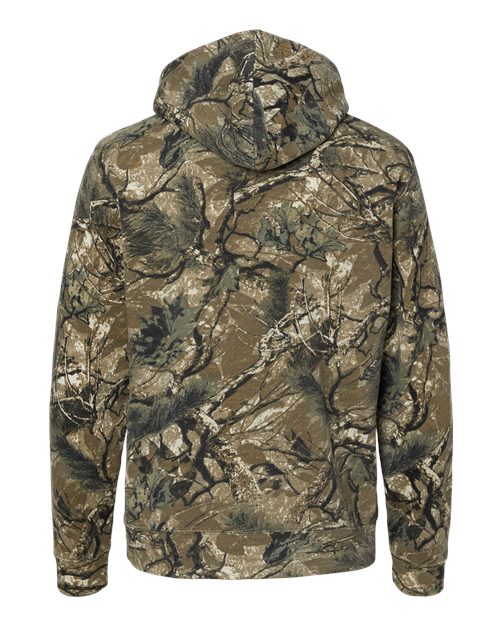 J. America Gaiter Fleece Hooded Sweatshirt 8879