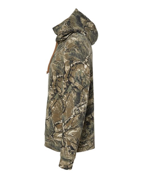 J. America Gaiter Fleece Hooded Sweatshirt 8879