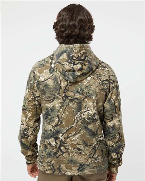 J. America Gaiter Fleece Hooded Sweatshirt 8879