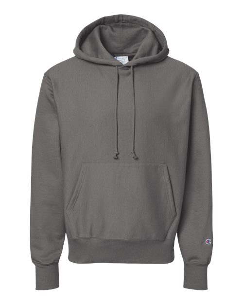 Champion Reverse Weave® Hooded Sweatshirt S101 Custom Embroidered Business Logo