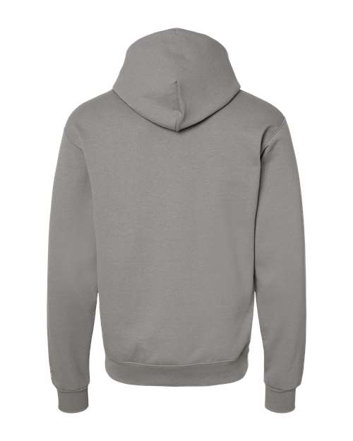 Champion Powerblend® Hooded Sweatshirt S700 Silver Grey Custom Embroidered Business Logo