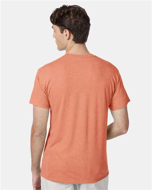 Hanes Perfect-T Triblend T-Shirt 42TB Cantaloupe Heather