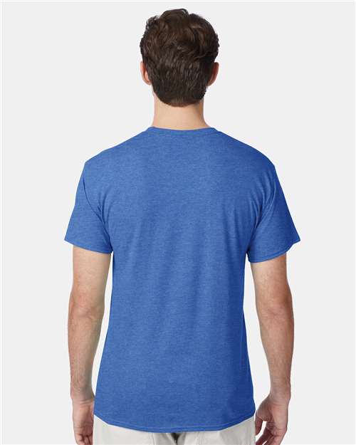 Hanes Perfect-T Triblend T-Shirt 42TB Bonnet Blue Heather