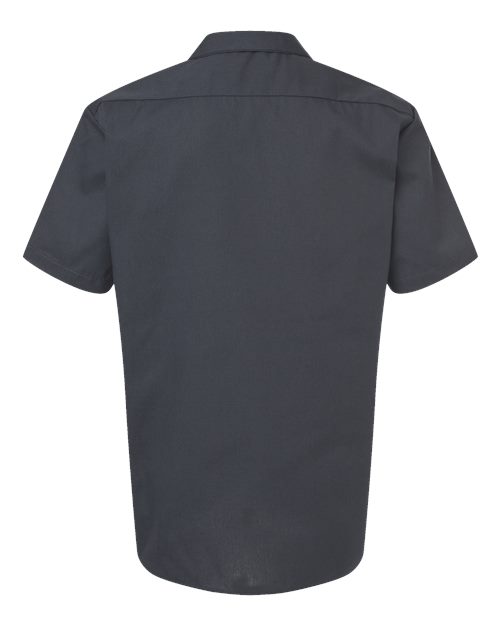 Dickies Industrial Short Sleeve Work Shirt - Tall Sizes S535T Custom Embroidered Business Logo