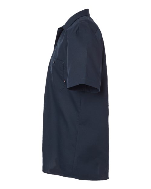 Dickies Industrial Short Sleeve Work Shirt - Tall Sizes S535T Custom Embroidered Business Logo
