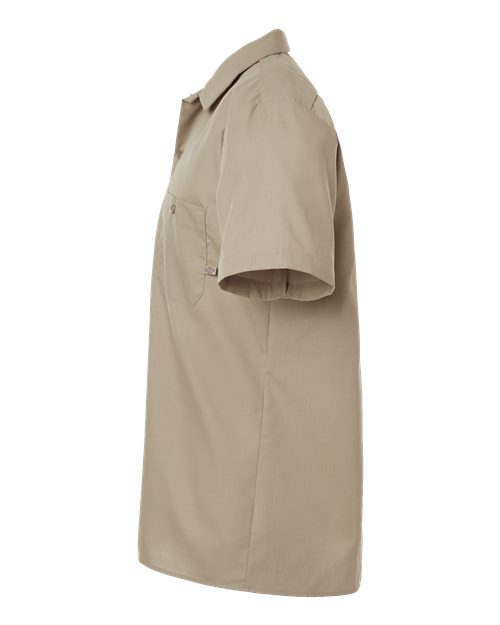Dickies Industrial Short Sleeve Work Shirt - Tall Sizes S535T Custom Embroidered Business Logo