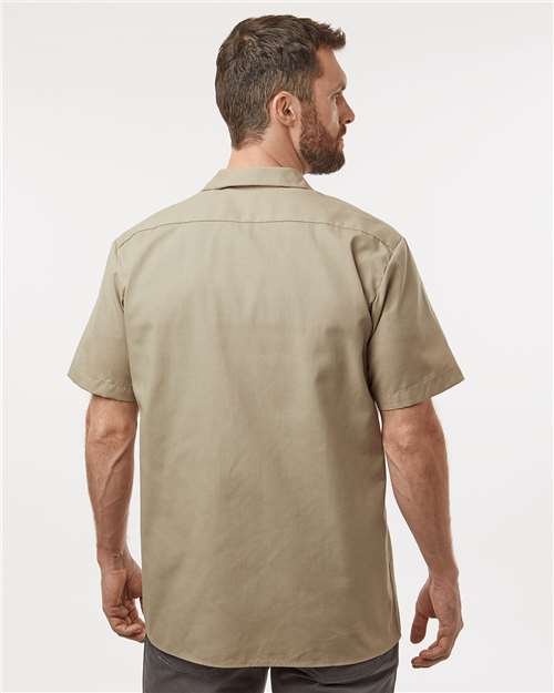 Dickies Industrial Short Sleeve Work Shirt - Tall Sizes S535T