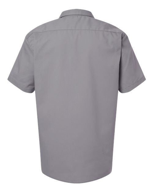 Dickies Industrial Short Sleeve Work Shirt - Tall Sizes S535T Custom Embroidered Business Logo