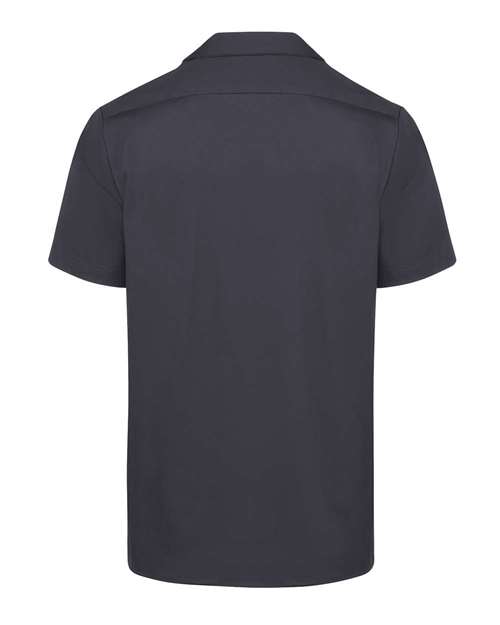 Dickies Industrial Short Sleeve Cotton Work Shirt S307 Custom Embroidered Business Logo